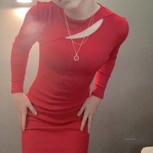 Red Mini dress